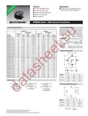 PM3602-200-RC datasheet  